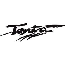Sticker Master Toyota Arka Cam Oto Sticker Oto Motor Pc Etiket