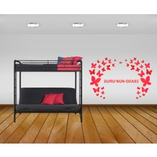 Sticker Master Kelebekler Çocuk Odası Sticker Oto Motor Pc Etiket
