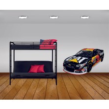 Sticker Master Nascar Araba Çocuk Odası Duvar Sticker Oto Motor Pc Etiket