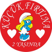 Sticker Master Şirine Doğum Günü Etiket Sticker Oto Motor Pc Etiket
