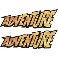 Sticker Master Adventure Sticker Oto Motor Pc Etiket