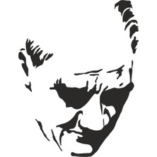 Sticker Master Kemal Atatürk Sticker Oto Motor Pc Etiket