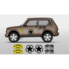 Sticker Master Lada Niva Sticker Set-3 Oto Motor Pc Etiket