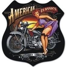 Sticker Master American Classic Sticker Oto Motor Pc Etiket
