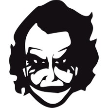 Sticker Master Joker Black Sticker Oto Motor Pc Etiket
