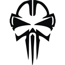 Sticker Master Kurukafa Sticker-1 Oto Motor Pc Etiket