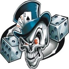 Sticker Master Kurukafa Sticker-10 Oto Motor Pc Etiket