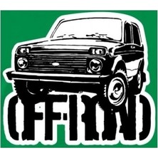 Sticker Master Lada Off Road Sticker Oto Motor Pc Etiket