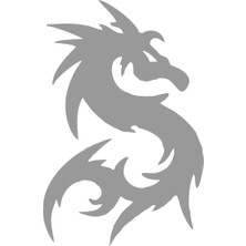 Sticker Master Ejderha Sticker Oto Motor Pc Etiket