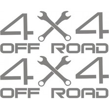 Sticker Master 4x4 Jeep Sticker-2 Oto Motor Pc Etiket