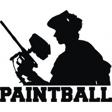 Sticker Master Paintball Sticker Oto Motor Pc Etiket