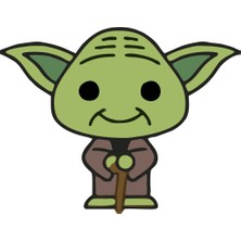 Sticker Master Star Wars Yoda 10Cm Oto Motor Pc Etiket