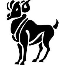 Sticker Master Koç Burcu Sticker Oto Motor Pc Etiket