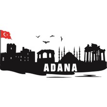 Sticker Master Adana Siluet Sticker Oto Motor Pc Etiket