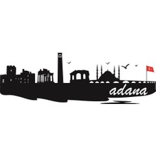 Sticker Master Adana Siluet Sticker 2 Oto Motor Pc Etiket