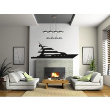 Sticker Master Yat Duvar Sticker Oto Motor Pc Etiket