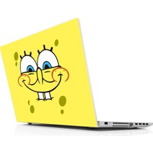 Sticker Master Sponge Bob Curious Laptop Sticker Oto Motor Pc Etiket
