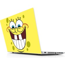 Sticker Master Sponge Bob Front Laptop Sticker Oto Motor Pc Etiket