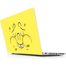Sticker Master Sponge Bob Sleeper Laptop Sticker Oto Motor Pc Etiket