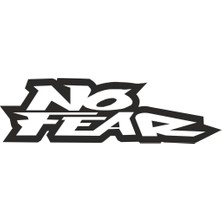 Sticker Master No Fear Sticker Oto Motor Pc Etiket