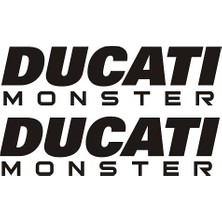 Sticker Master Ducati Monster Depo Sticker Oto Motor Pc Etiket