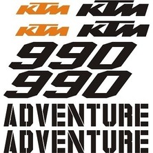 Sticker Master Ktm 990 Sticker Set Oto Motor Pc Etiket