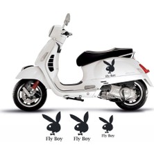 Sticker Master Vespa Flyboy Sticker Oto Motor Pc Etiket