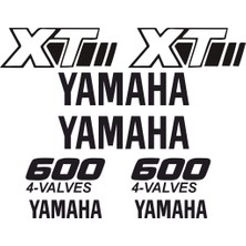 Sticker Master Yamaha Xt600 Sticker Set Oto Motor Pc Etiket