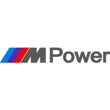 Sticker Master Bmw M Power Sticker Oto Motor Pc Etiket
