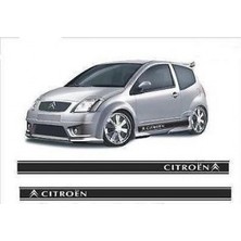 Sticker Master Citroen Marşbiyel Üstü Sticker Oto Motor Pc Etiket