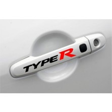 Sticker Master Typer Kapı Kolu Sticker Oto Motor Pc Etiket