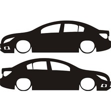 Sticker Master Chevrolet Cruze Basık Araç Sticker Oto Motor Pc Etiket