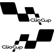 Sticker Master Clio Cup Sticker Set Oto Motor Pc Etiket