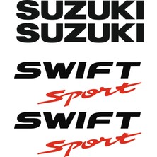 Sticker Master Suzuki Swift Sport Sticker Oto Motor Pc Etiket