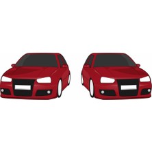 Sticker Master Vw Golf Basık Araç Sticker Oto Motor Pc Etiket