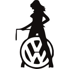 Sticker Master Vw Sticker Women Oto Motor Pc Etiket