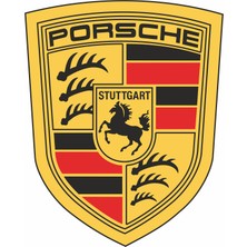 Sticker Master Porche Sticker Oto Motor Pc Etiket