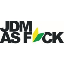 Sticker Master Jdm As Fck Sticker Oto Motor Pc Etiket