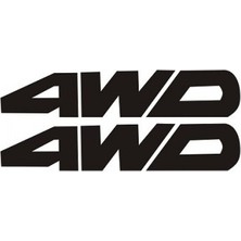 Sticker Master 4wd Sticker Set Oto Motor Pc Etiket
