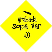 Sticker Master Arabada Sopa Var Sticker Oto Motor Pc Etiket