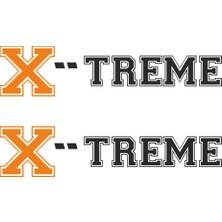 Sticker Master X-Treme Sticker Oto Motor Pc Etiket