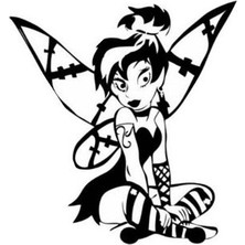 Sticker Master Angel Girl Sticker Oto Motor Pc Etiket