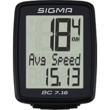 Sigma Bc 7.16 Kablolu Kilometre Saati