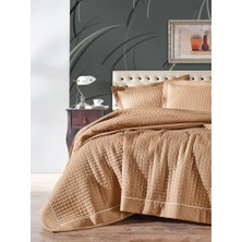 Cotton Box Dıamond Çift Kişilik Yatak Örtüsü Takımı - Hardal