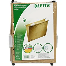 Leitz Alpha® Askılı Dosya Telsiz 10'lu Kraft 19153000