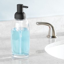 Bosphorus Sıvı Sabunluk Mat Siyah Kaplamalı Model Banyo Aksesuarı