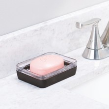 Bosphorus Sabunluk Mat Siyah Kaplamalı Model Banyo Aksesuarı