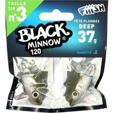 FIIISH BM120/3 BM346 DEEP 37GR KAKI JIG HEAD