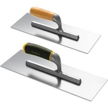 Dekor Amerikan Mala Aliminyum Ahsap Saplı Paslanmaz Celık 35 Cm  292