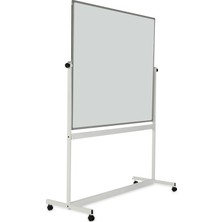 Akyazı 120x140 Manyetik Mobil Yazı Tahtası Çift Taraflı Tahtası